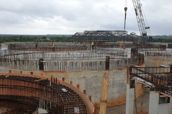 RICE MILL SILOS BASES FOUNDATION, IMOTA, LAGOS.